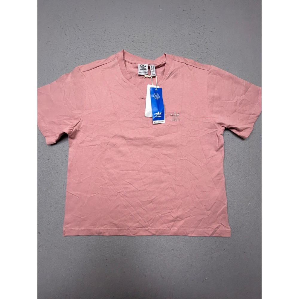 Adidas Originals Tee Cotton Wonder Mauve Medium US 40 EU Women